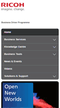 Mobile Screenshot of businessdriver.ricoh.co.uk