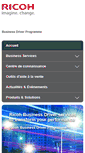 Mobile Screenshot of businessdriver.ricoh.fr