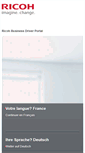 Mobile Screenshot of businessdriver.ricoh.ch